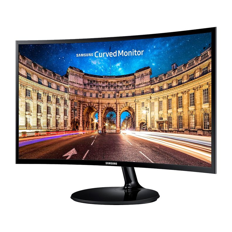 Monitor Curvo Samsung 24" 1920x1080 Gamer LC24F390FHLXZS-4