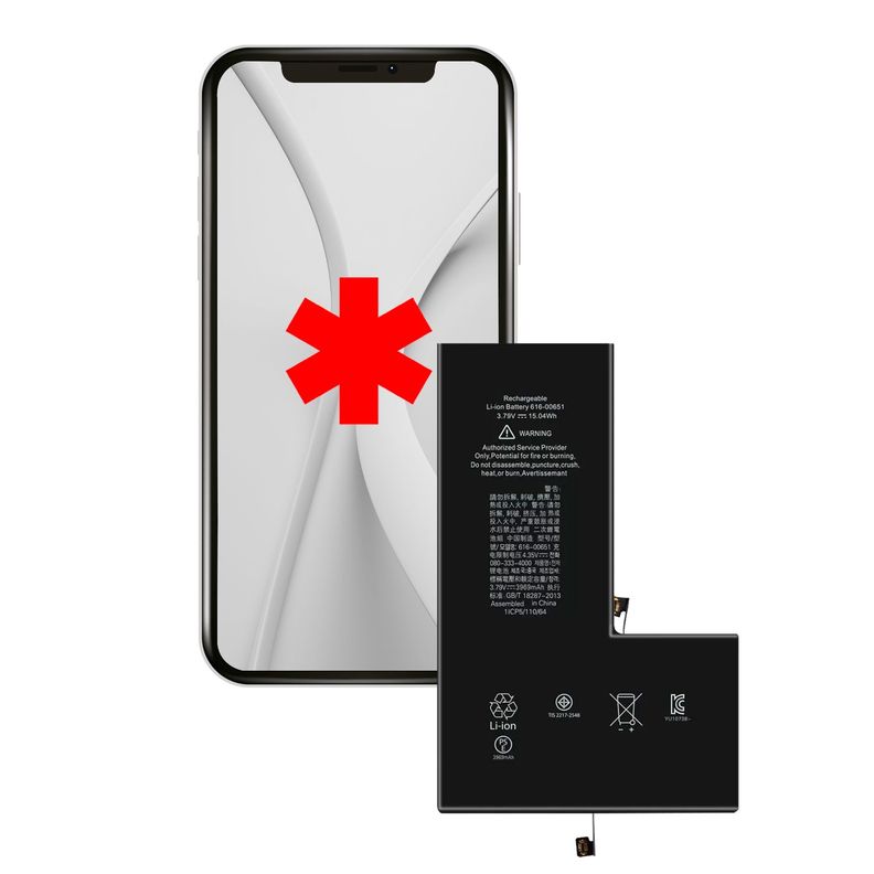 Bateria para Iphone 11 Pro Max 3969mAh Maxima Duracion-0