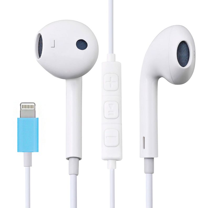 Audífonos Compatibles con iPhone 7 / 8 / X / XS Lightning-1