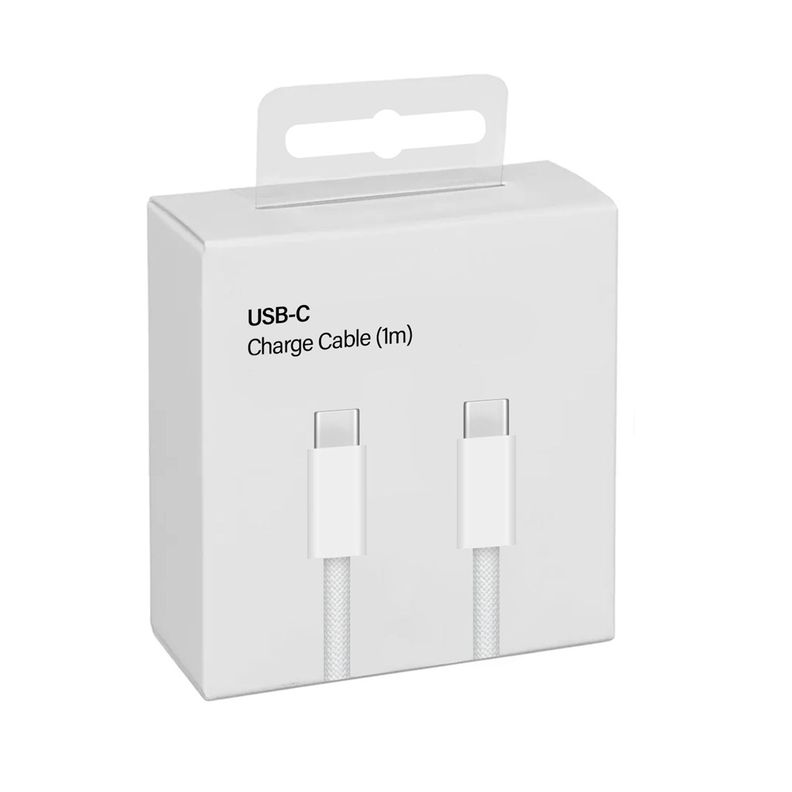 Cable Compatible con iPhone USB-C a USB-C 1 Metro 60W-3