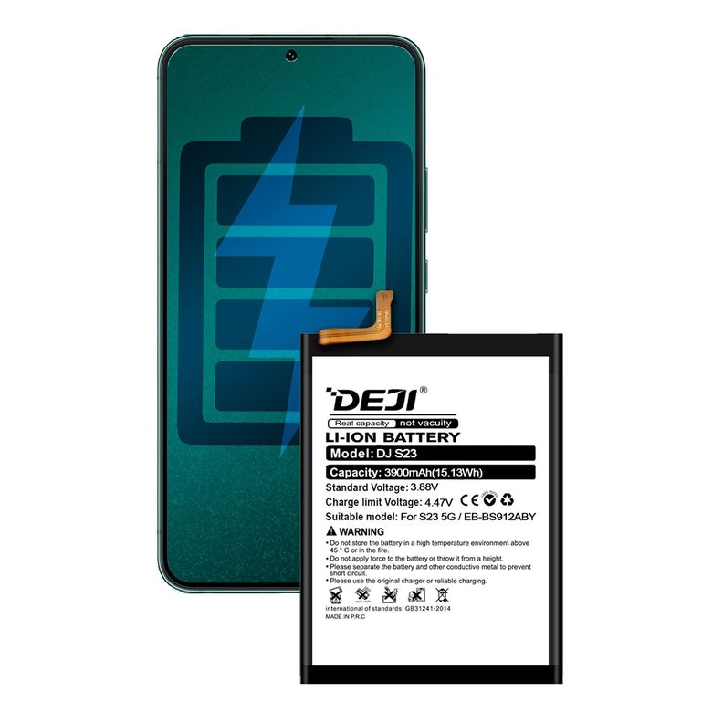 Bateria Compatible con Samsung Galaxy S23 5G DEJI IC 3900mAh-0