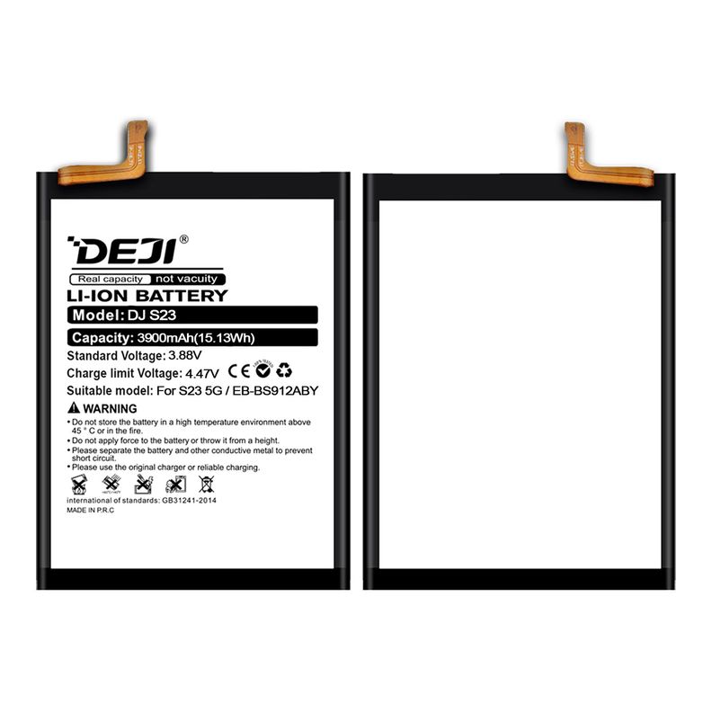 Bateria Compatible con Samsung Galaxy S23 5G DEJI IC 3900mAh-3
