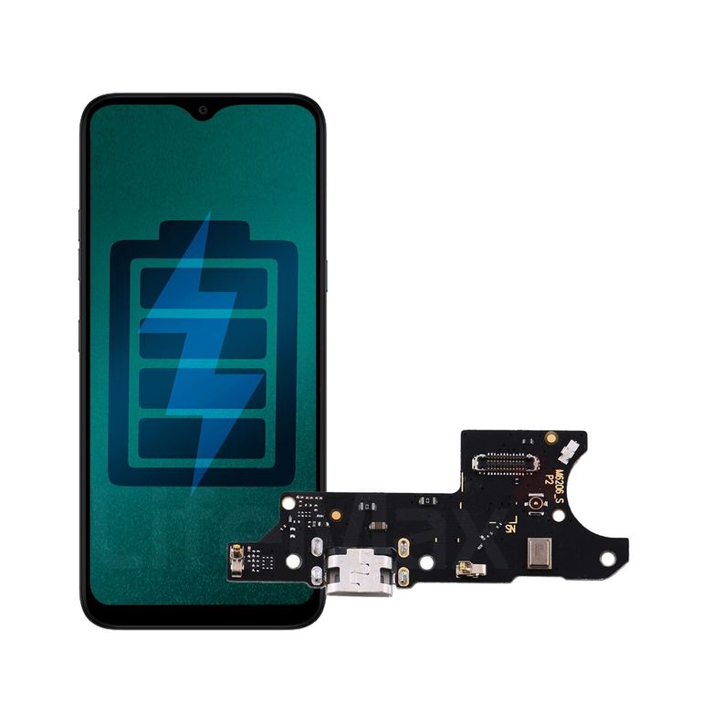 Flex de Carga para Motorola Moto G8 Power Lite Micro B-0