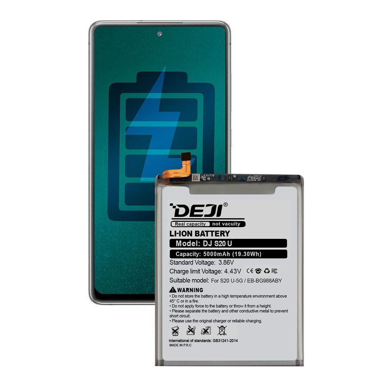 Bateria para Samsung S20 Ultra DEJI IC Original 5000mAh-0