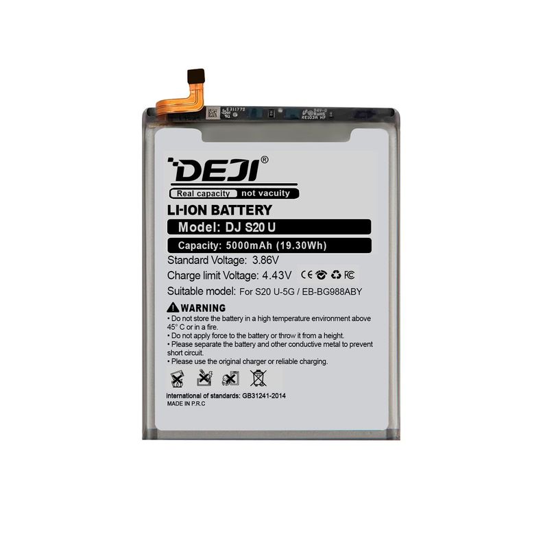 Bateria para Samsung S20 Ultra DEJI IC Original 5000mAh-1