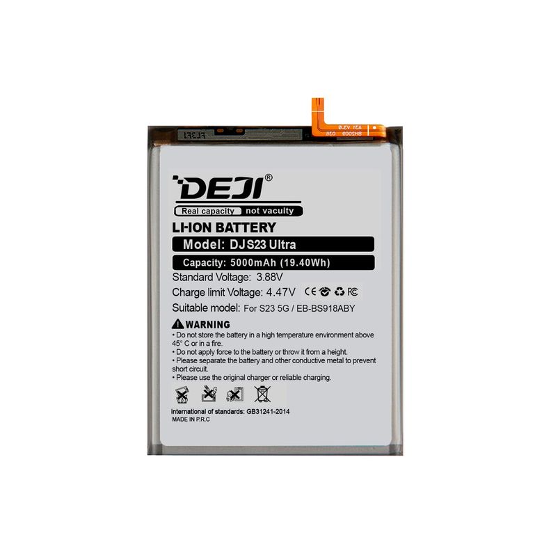 Bateria para Samsung S23 Ultra DEJI IC Original 5000mAh-1