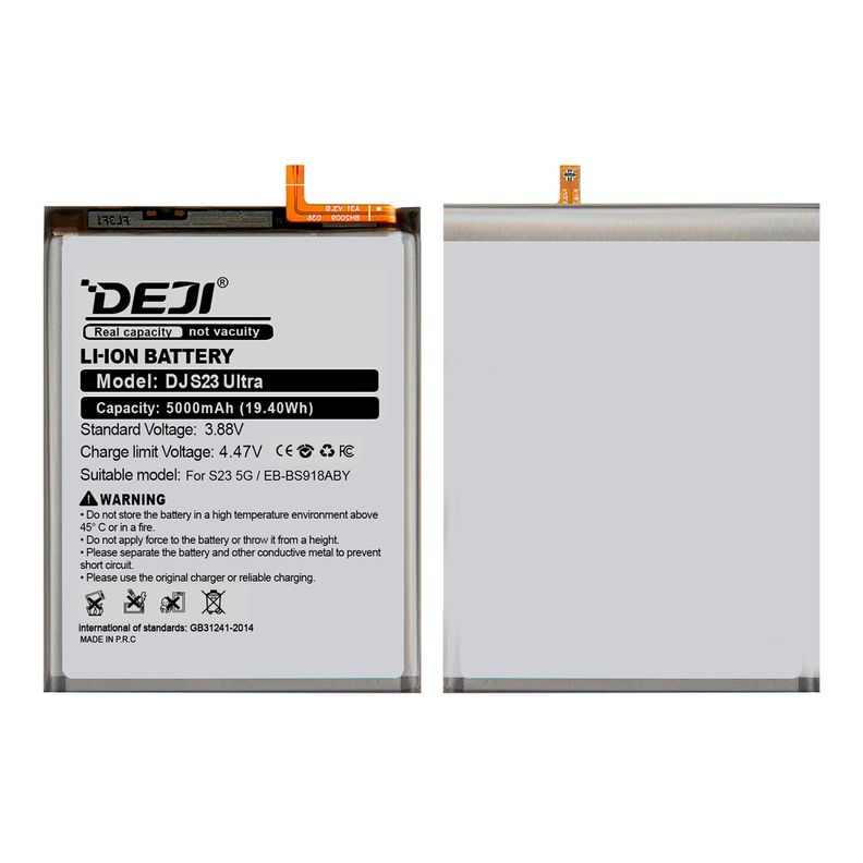 Bateria para Samsung S23 Ultra DEJI IC Original 5000mAh-3