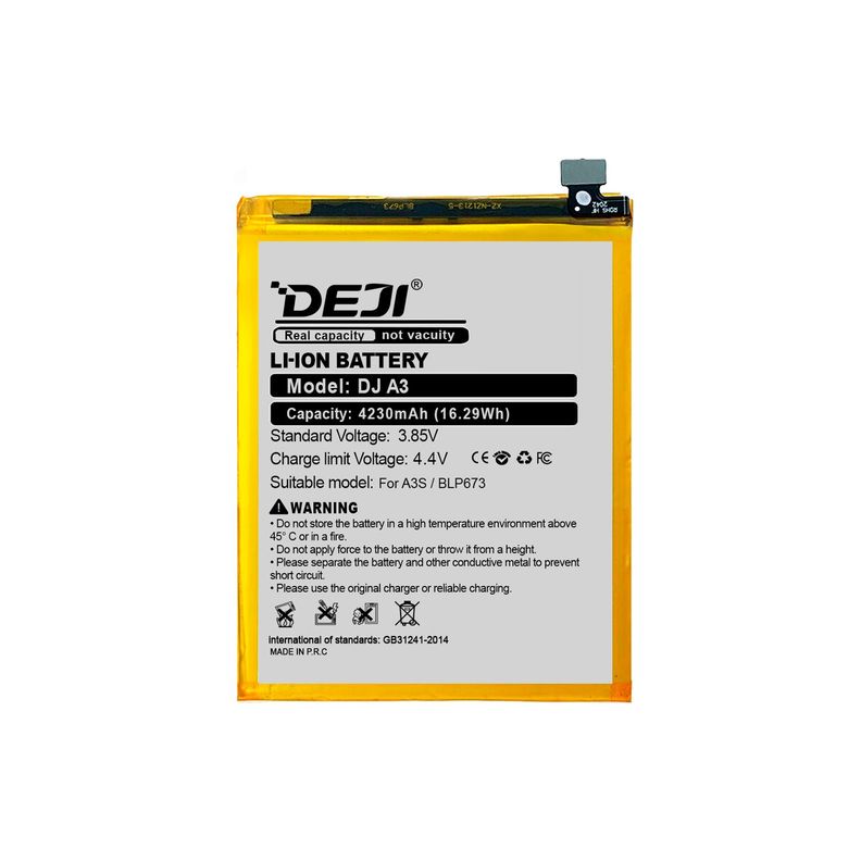 Bateria para Oppo A15 / A3S / A5 DEJI IC Original 4230mAh-1