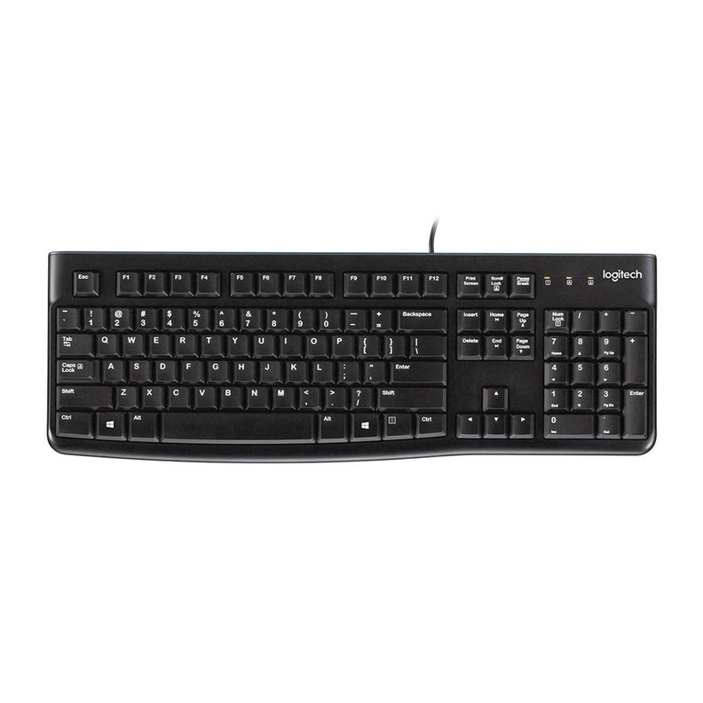 Teclado Alambrico Logitech K120 Usb Español [ 920-004422 ]-0
