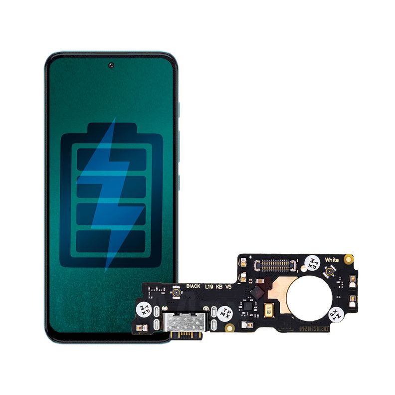 Flex de Carga Compatible con Xiaomi Redmi 10 Conector Tipo C-0