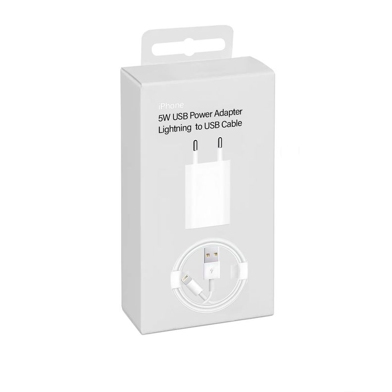 Cargador Compatible con iPhone 5/ 6 / 7 / 8 / X / XS / XR 5W-8
