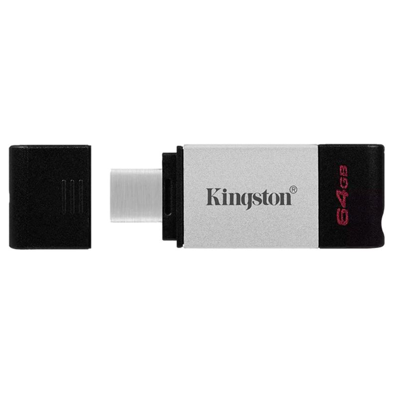 Pendrive USB 3.2 Tipo-C 64GB Kingston DataTraveler80 200MB/s-1