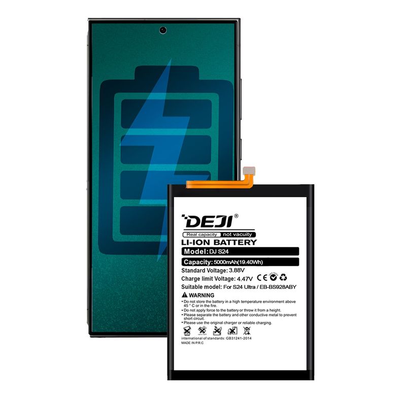 Bateria Compatible con Samsung S24 Ultra 5G DEJI IC 5000mAh-0