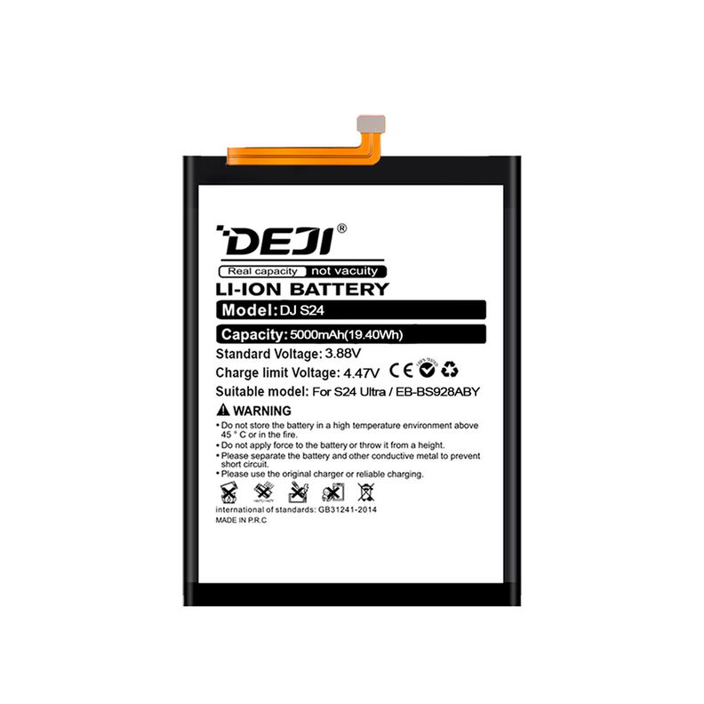 Bateria Compatible con Samsung S24 Ultra 5G DEJI IC 5000mAh-1