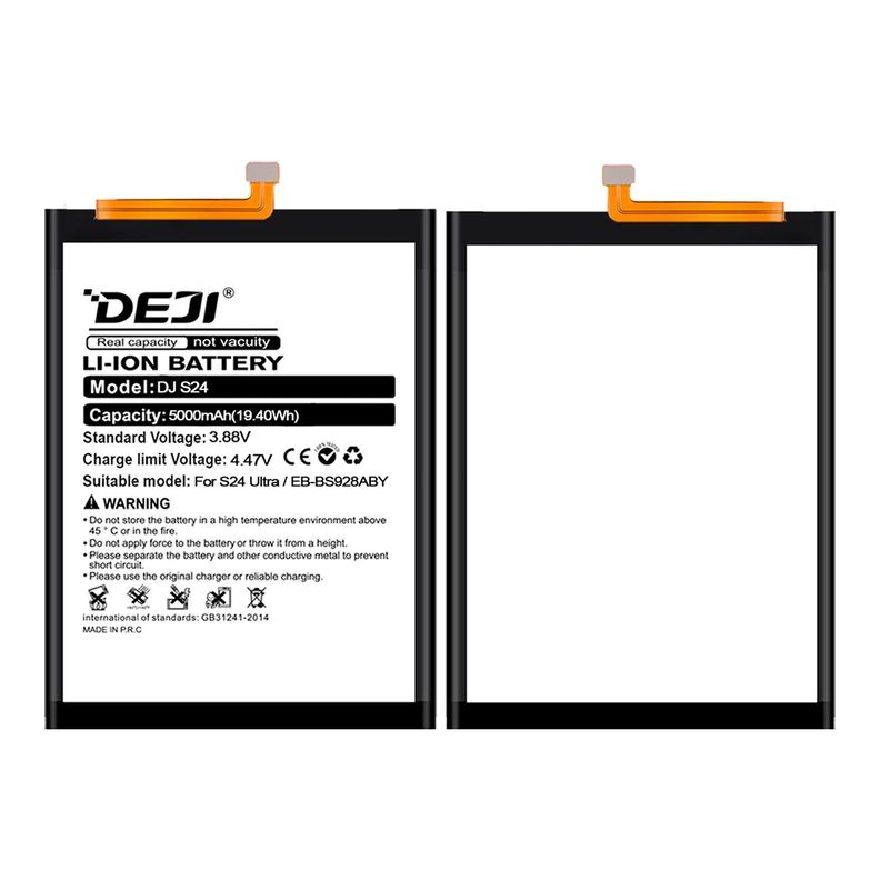 Bateria Compatible con Samsung S24 Ultra 5G DEJI IC 5000mAh-3