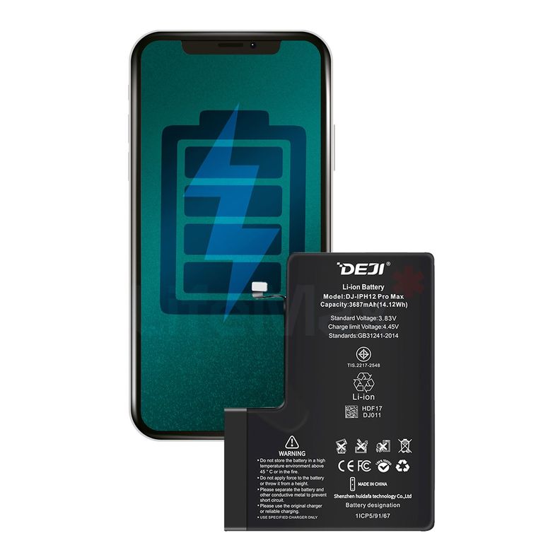 Bateria para Iphone 12 Pro Max DEJI IC Original 3687mAh-0