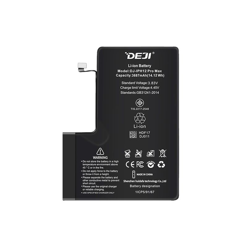 Bateria para Iphone 12 Pro Max DEJI IC Original 3687mAh-1
