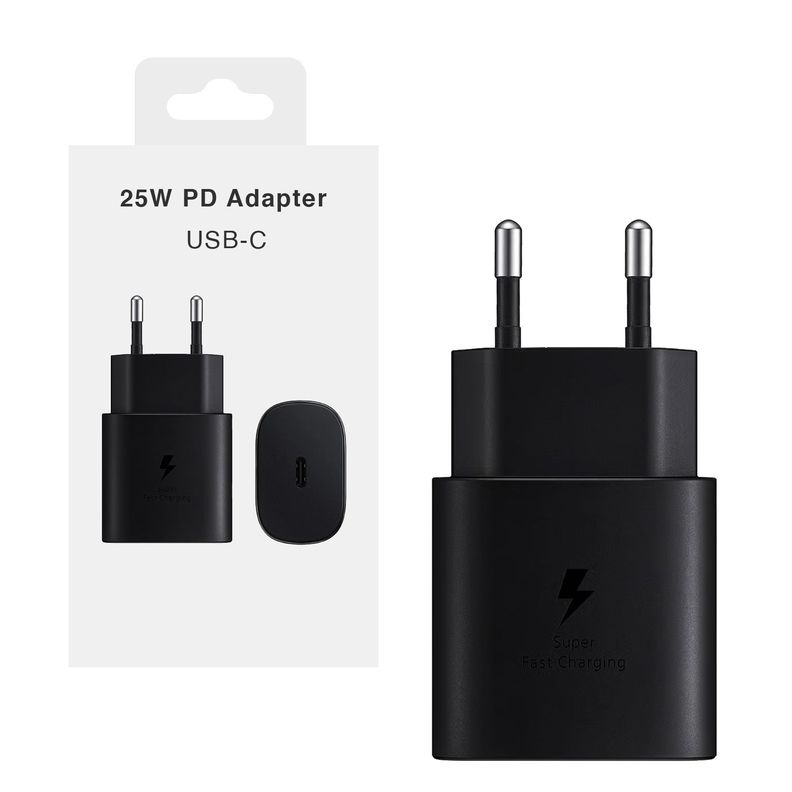 Adaptador Cargador USB-C para Samsung Carga Super Rapida 25W-0
