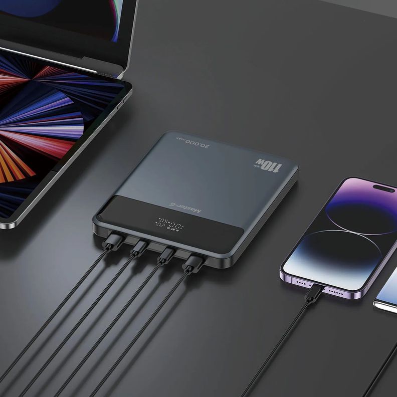 Cargador Slim Portatil Master-g 20000mAh 110w Power Delivery-1