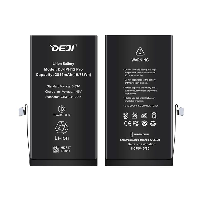 Bateria para Iphone 12 Pro DEJI IC Original 2815mAh-3