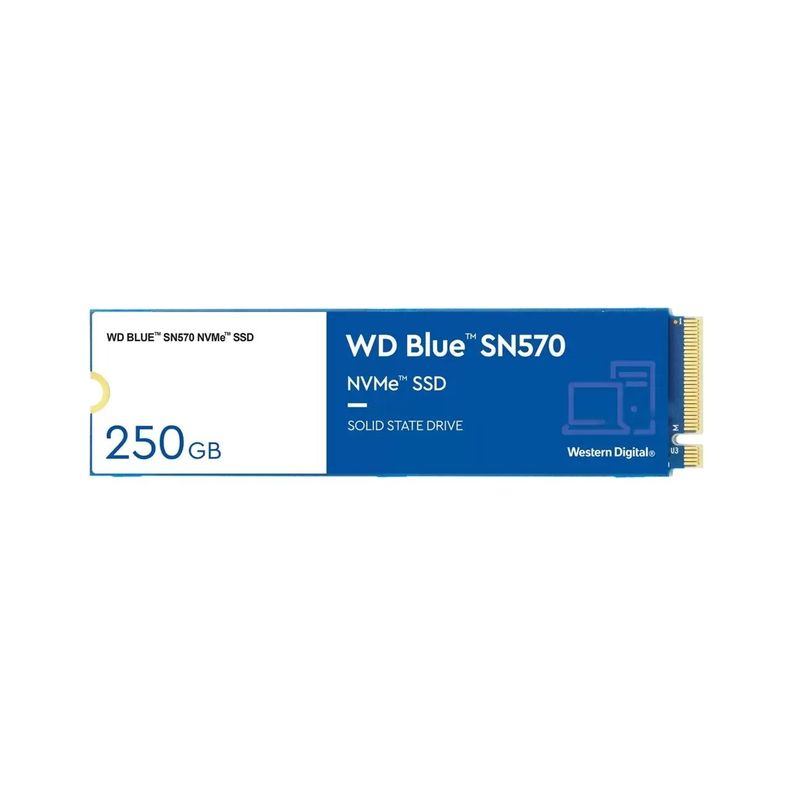 Disco Solido SSD Interno WDBlue SN570 250GB M.2 2280 PCIe3.0-0