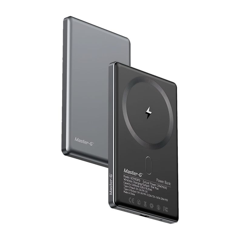 Cargador Portatil PowerBank Master-G 5.000mAh 20w MagSafe PD-0