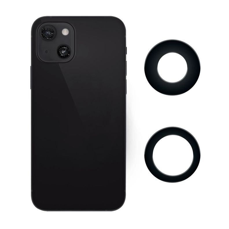 Vidrios de Camaras Trasera Compatible con Iphone 14 Plus-0
