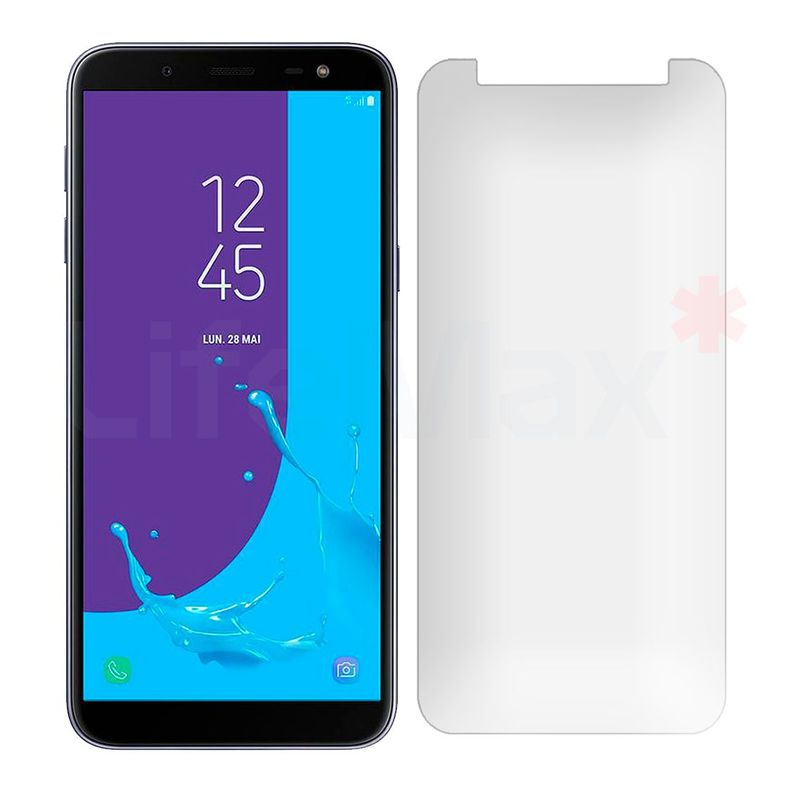Lamina de Vidrio Templado Compatible con Samsung Galaxy J6-0