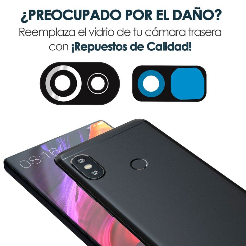 Vidrio de Camara Trasera Compatible con Xiaomi Mi 11T-3