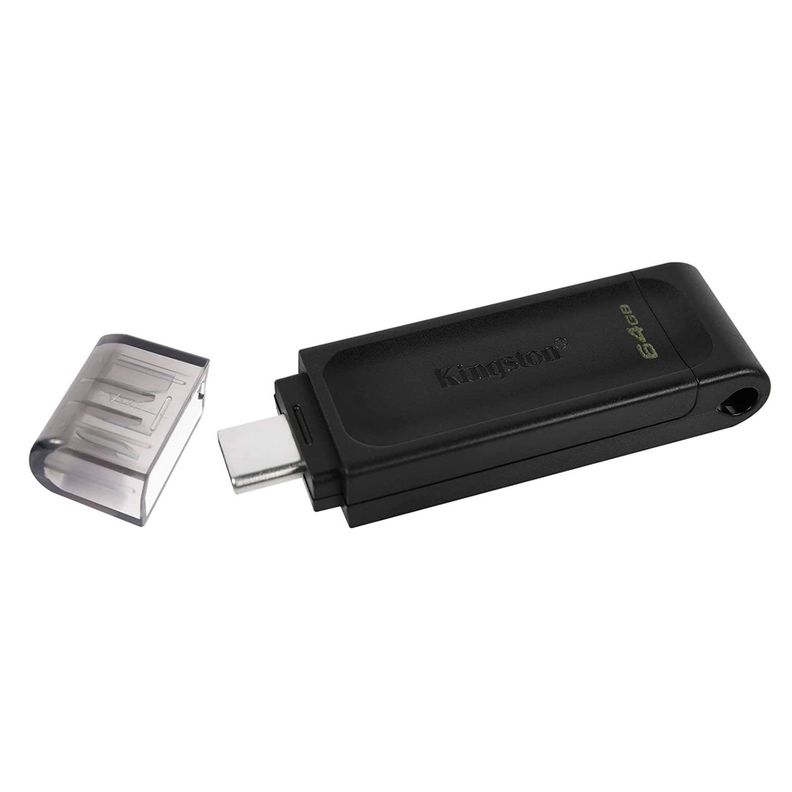 Pendrive Kingston 64GB DataTraveler 70 Flash USB TIPO-C-1