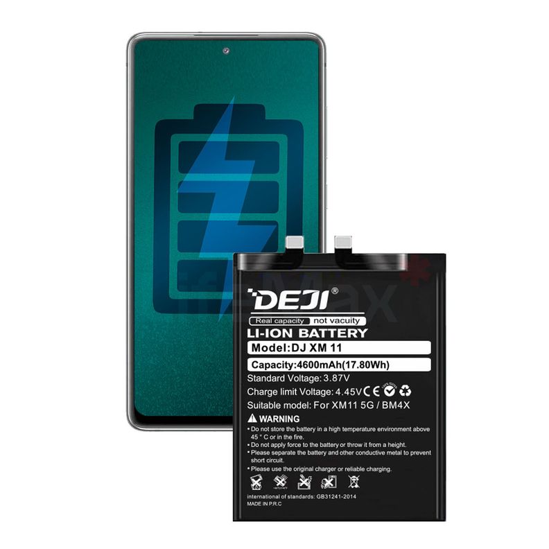 Bateria para Xiaomi Mi 11 5G DEJI IC Original 4600mAh-0