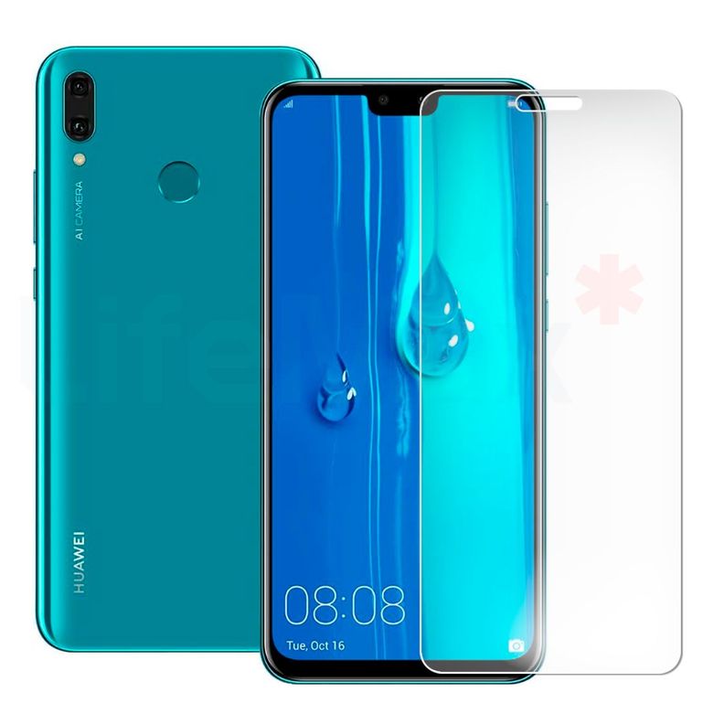 Lamina de Vidrio Templado Compatible con Huawei Y9 2019-2