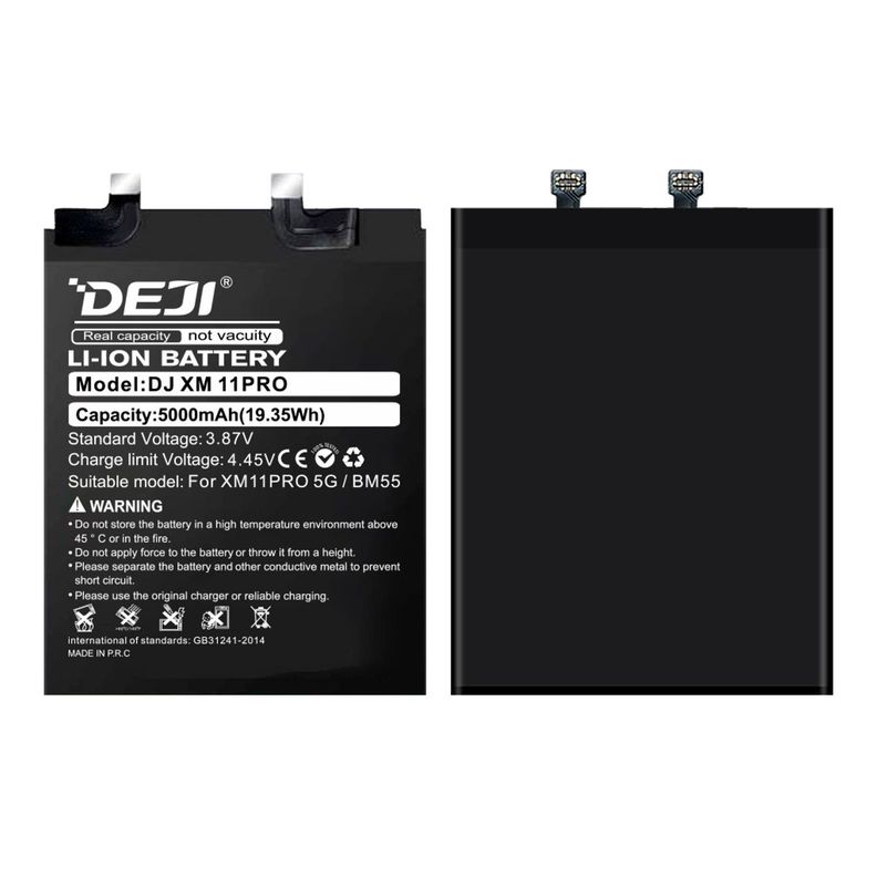 Bateria para Xiaomi Note 11 Pro DEJI IC Original 5000mAh-3