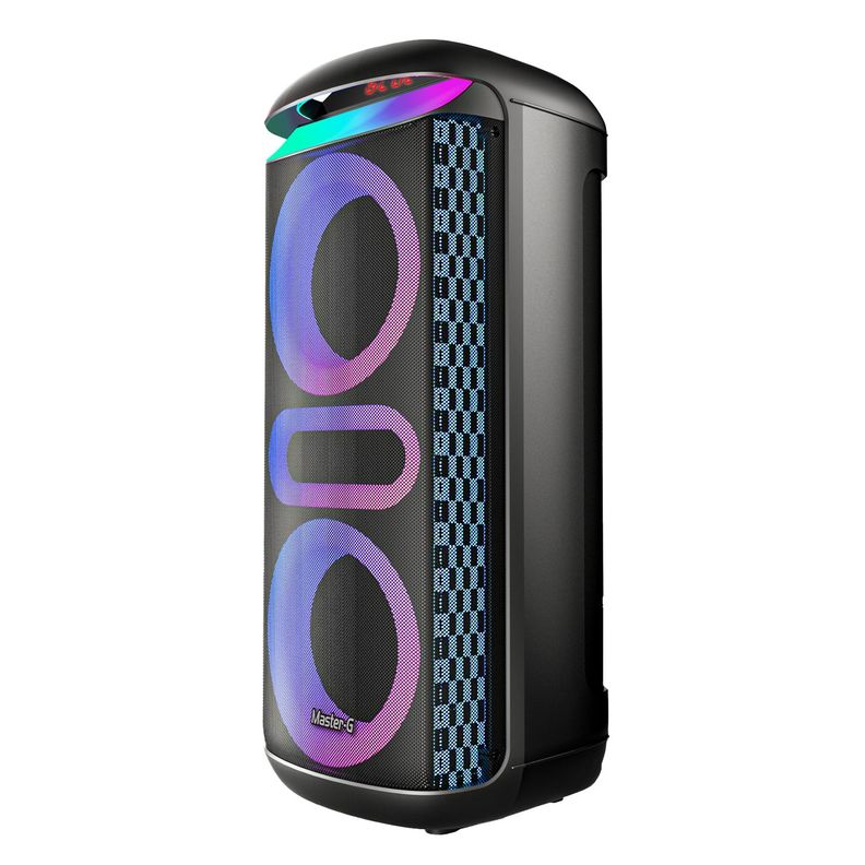 Parlante Karaoke Master-G MGZEUS Bluetooth 5.3 8inx2 TWS RGB-2