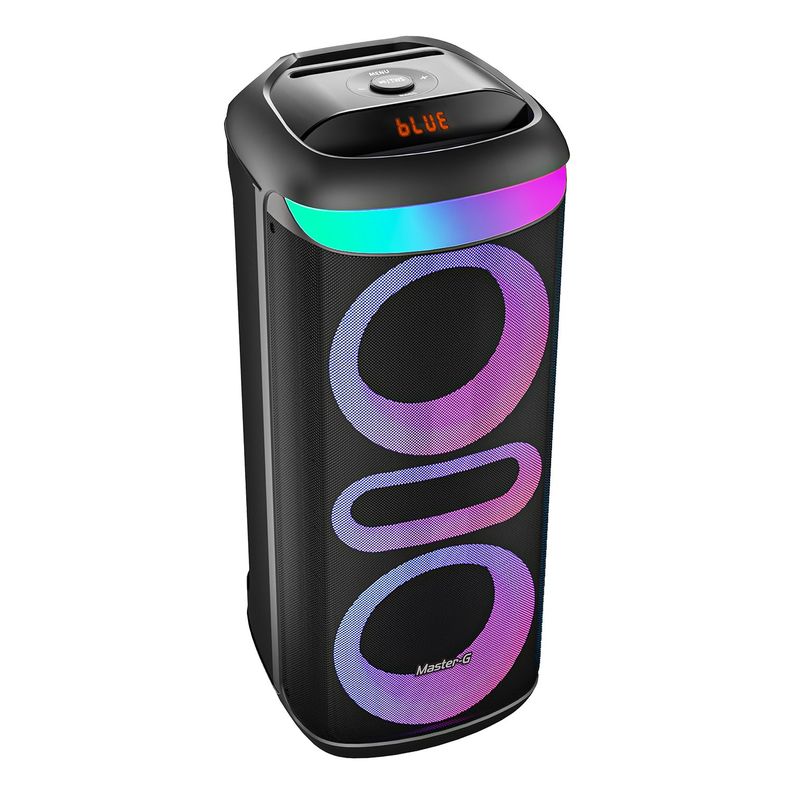 Parlante Karaoke Master-G MGZEUS Bluetooth 5.3 8inx2 TWS RGB-7