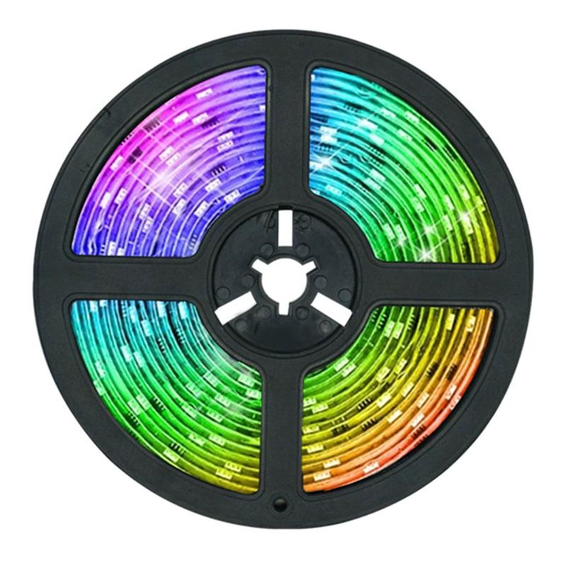 Luces Cinta Led Área 5 Metros RGB Tik Tok Gamers Hogar DC12V-0