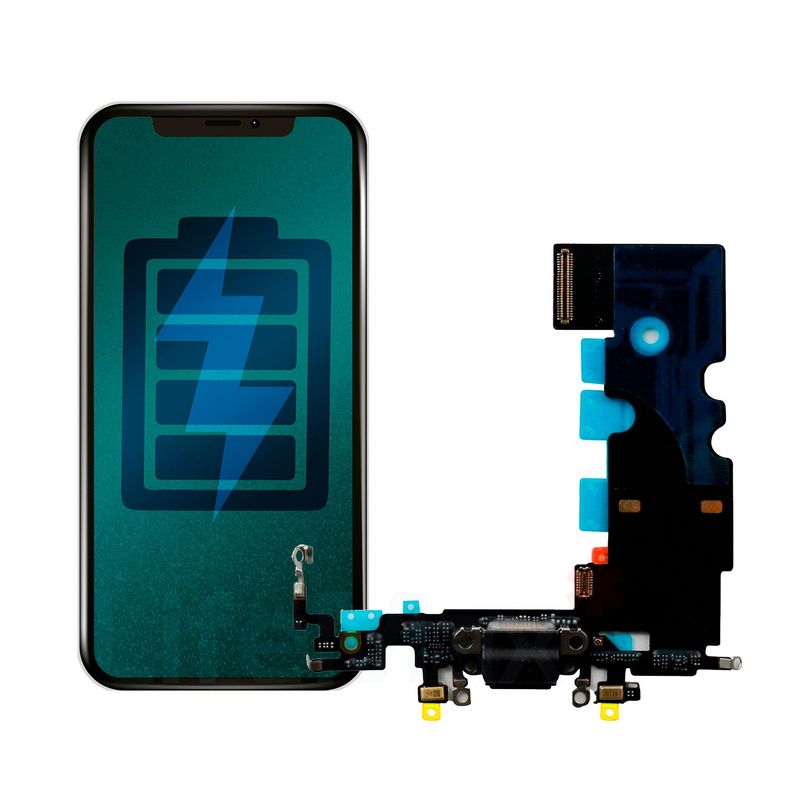 Flex de Carga Compatible con IPhone SE 2020 Lightning-0