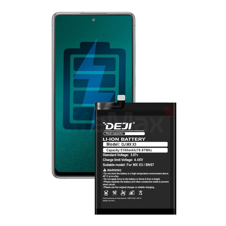 Bateria para Xiaomi Poco X3 DEJI IC Original 5160mAh-0