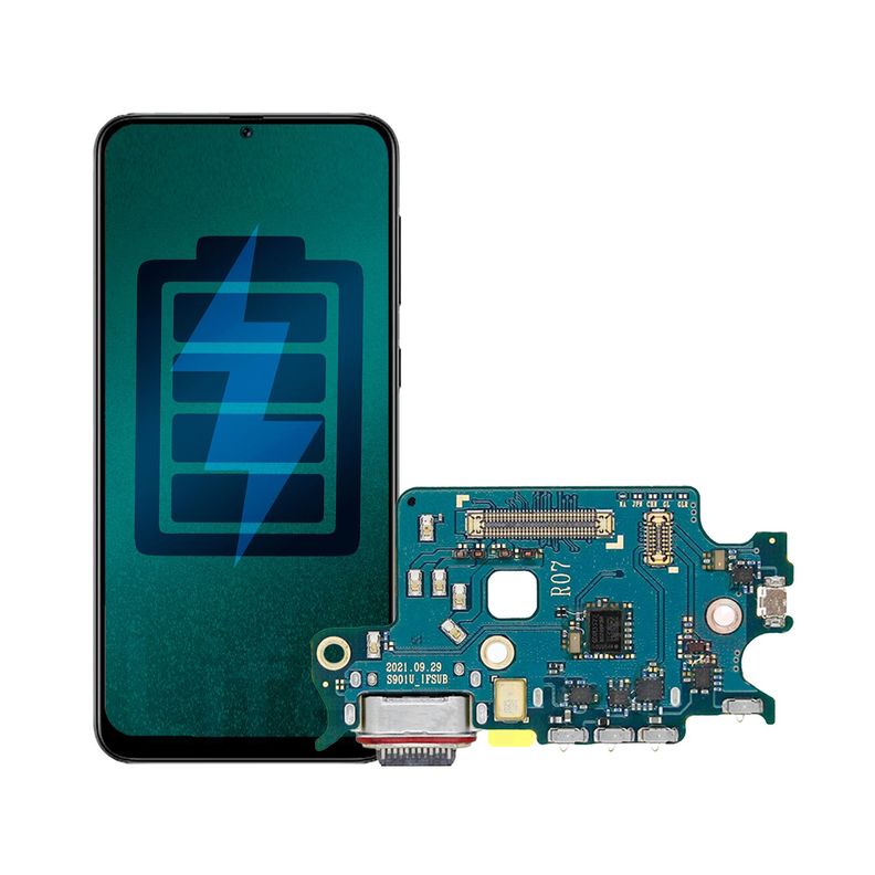 Flex de Carga para Samsung S22 Plus Conector Tipo C-0