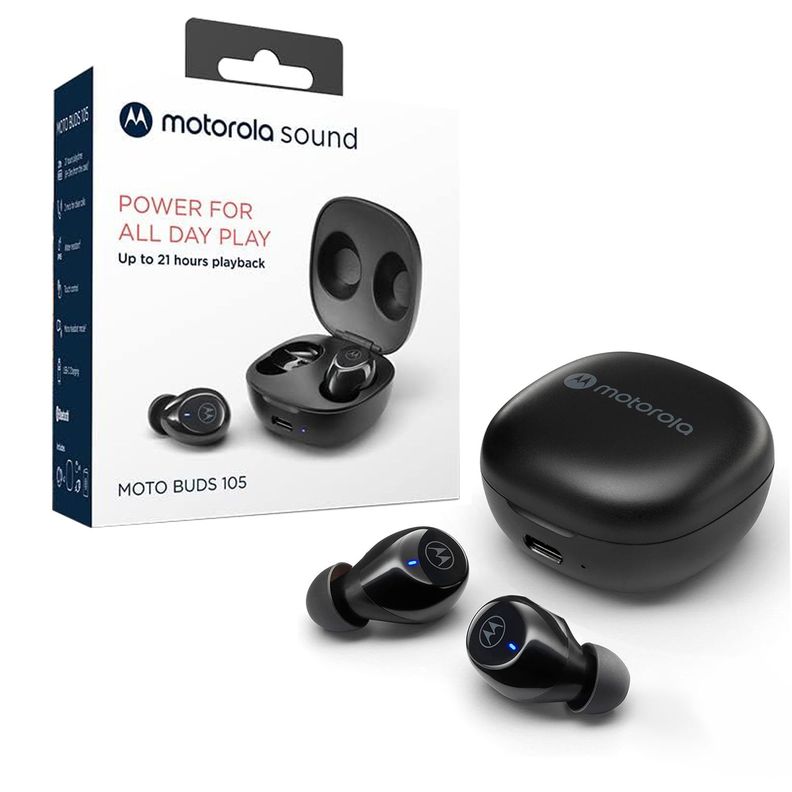 Audifonos Inalambricos Motorola Moto Buds 105 TWS Bluetooth-0