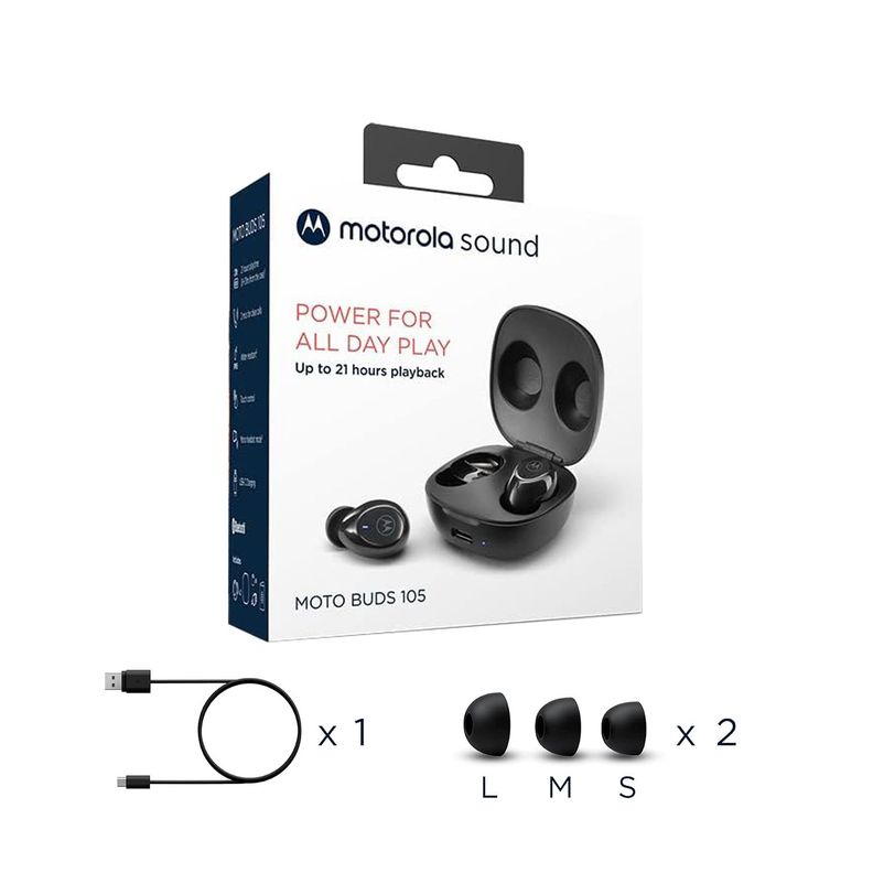 Audifonos Inalambricos Motorola Moto Buds 105 TWS Bluetooth-6