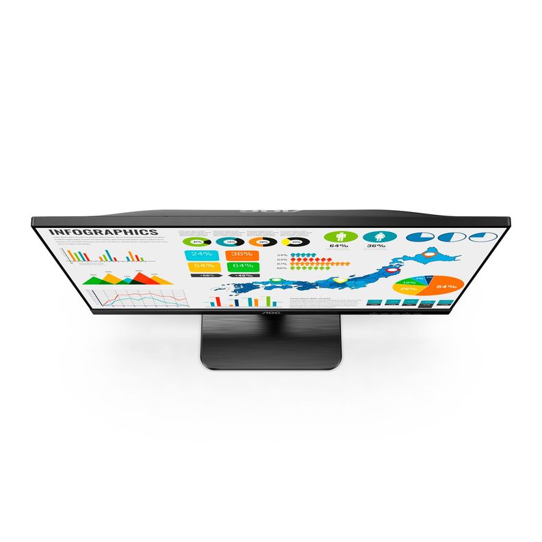 Monitor AOC 27in LED FHD IPS 75Hz 4ms AdaptiveSync Vesa HDMI-6