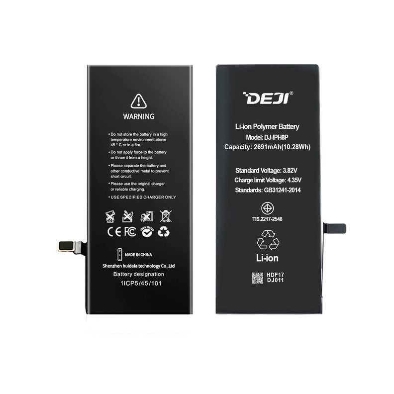 Bateria para Iphone 8 Plus DEJI IC Original 2691mAh-3