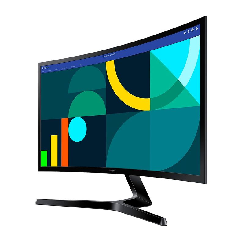 Monitor Curvo Samsung Essential S3 24in FHD 100Hz 4ms Vesa-1