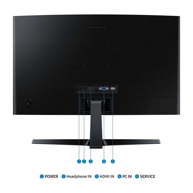 Monitor Curvo Samsung Essential S3 24in FHD 100Hz 4ms Vesa-4