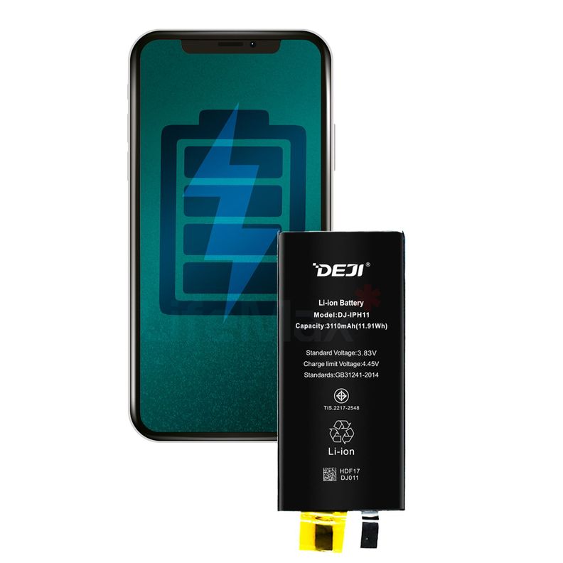 Bateria para Iphone 11 Sin Flex DEJI IC Original 3110mAh-0