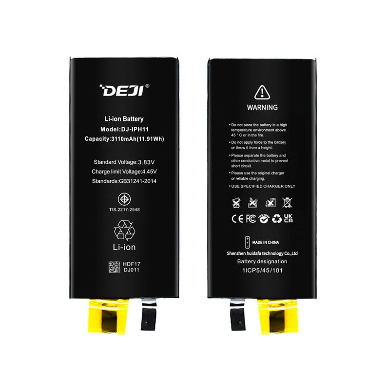 Bateria para Iphone 11 Sin Flex DEJI IC Original 3110mAh-3