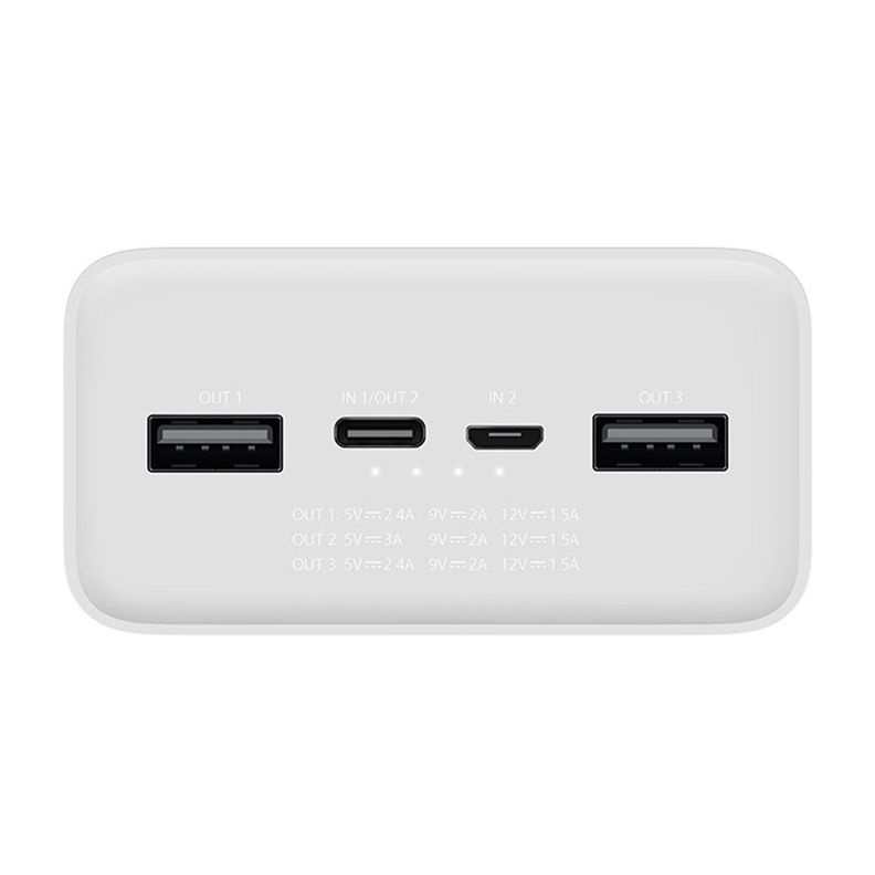 Cargador Portatil Bateria Xiaomi Mi Power Bank 30000mah 24W-2