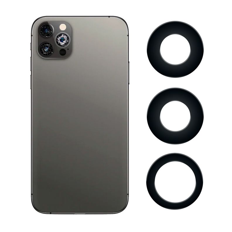 Vidrios de Camaras Trasera Compatible con Iphone 14 Pro Max-0