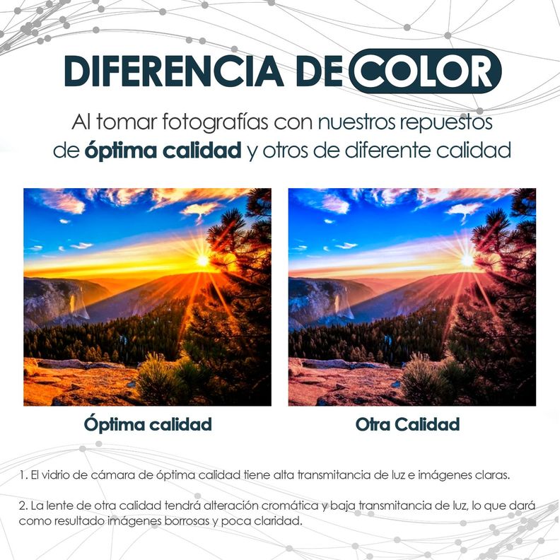 Vidrios de Camaras Trasera Compatible con Iphone 14 Pro Max-4